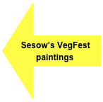 Sesow’s VegFest paintings