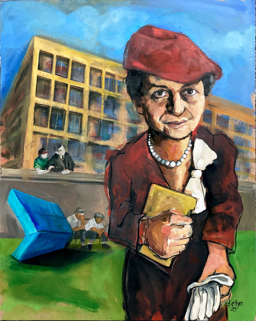 Madam Secretary (Francis Perkins) painting thumbnail
