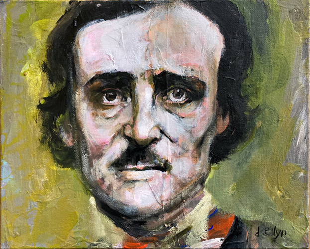 Nevermore painting thumbnail