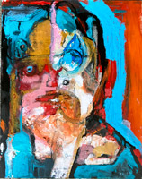 Witness painting by Dana Ellyn