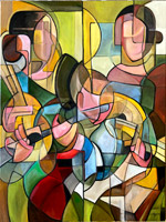 Flute and Two Lutes painting thumbnail