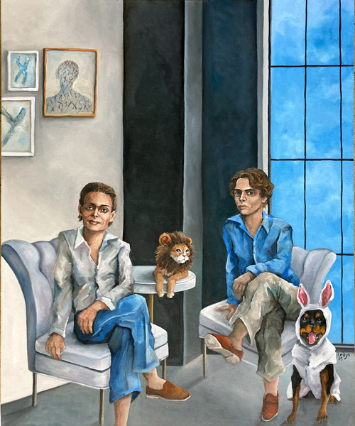 Gender Neutral Family (#2) painting thumbnail