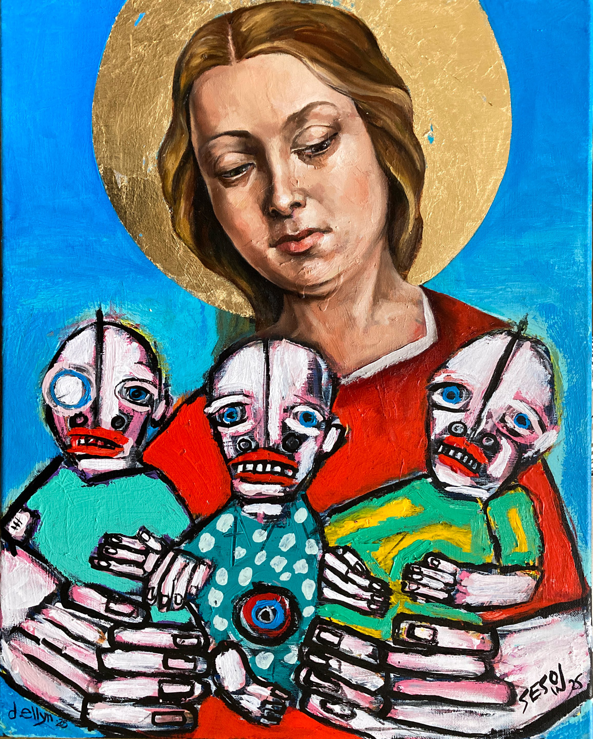 31 Days in July painting project by Matt Sesow and Dana Ellyn