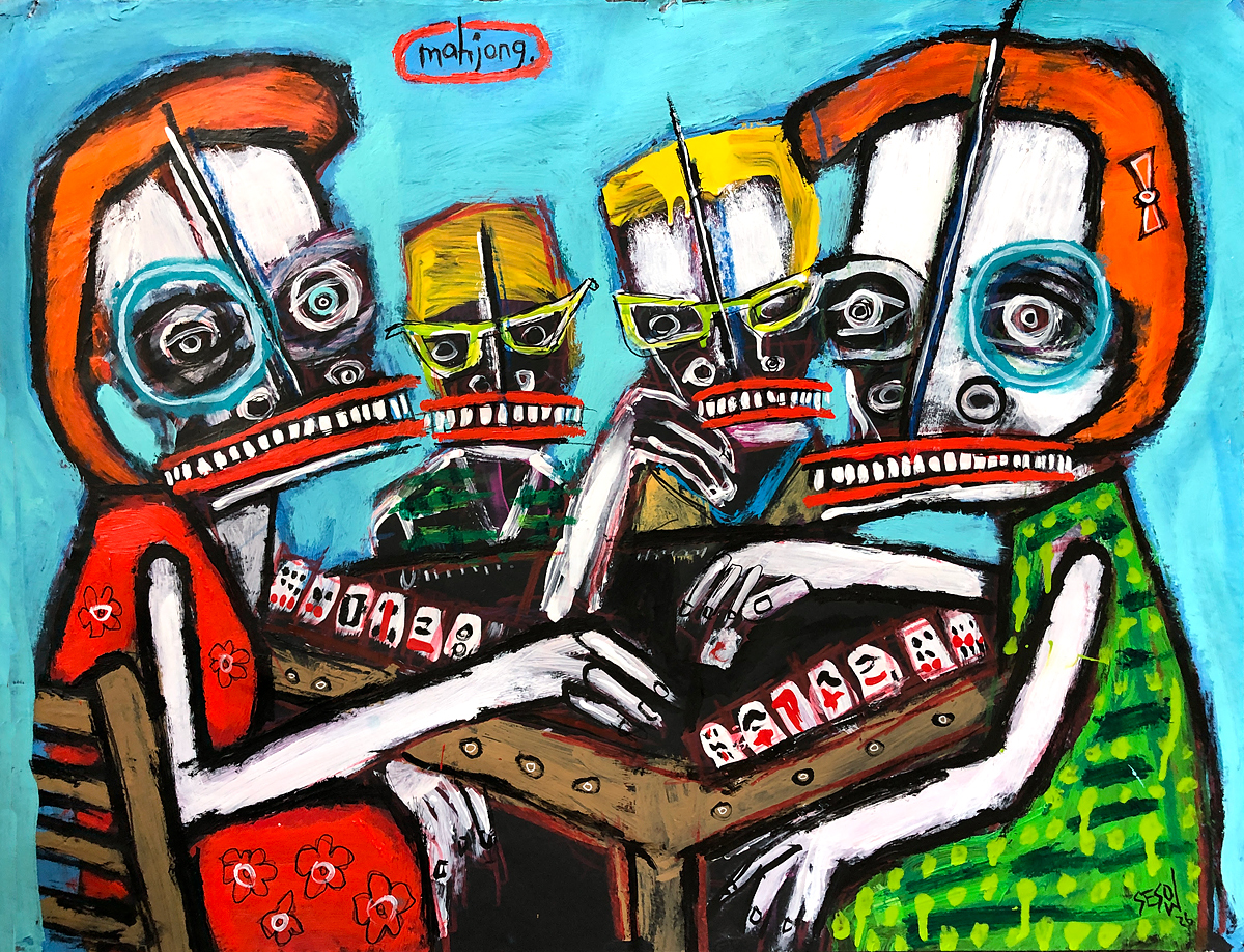 Painting title, oil painting by Matt Sesow