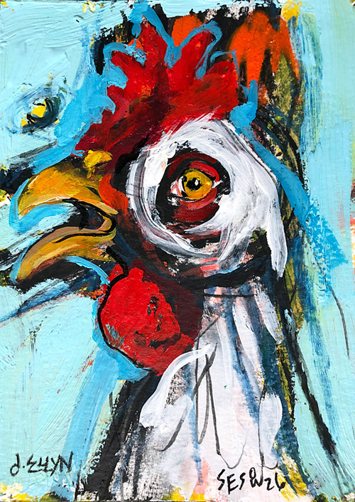 chicken. Sesow & Ellyn collaboration