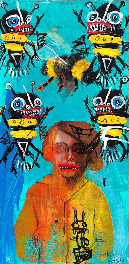 hive mind. Sesow & Ellyn collaboration