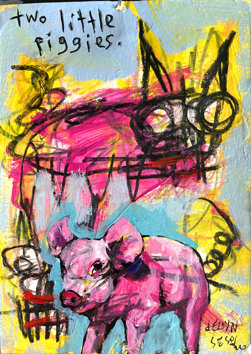 little Piggies. Sesow & Ellyn collaboration