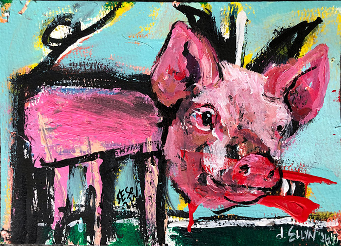 pig. sesow & ellyn collaboration