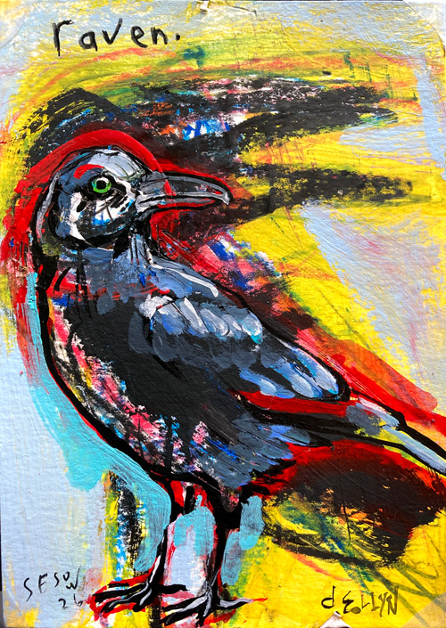raven. Sesow & Ellyn collaboration