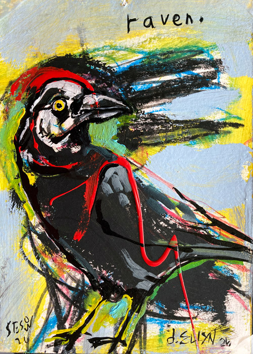 Raven. Sesow & Ellyn collaboration