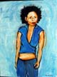 Visiting a Safe Place by Dana Ellyn, 12 x 16 inches