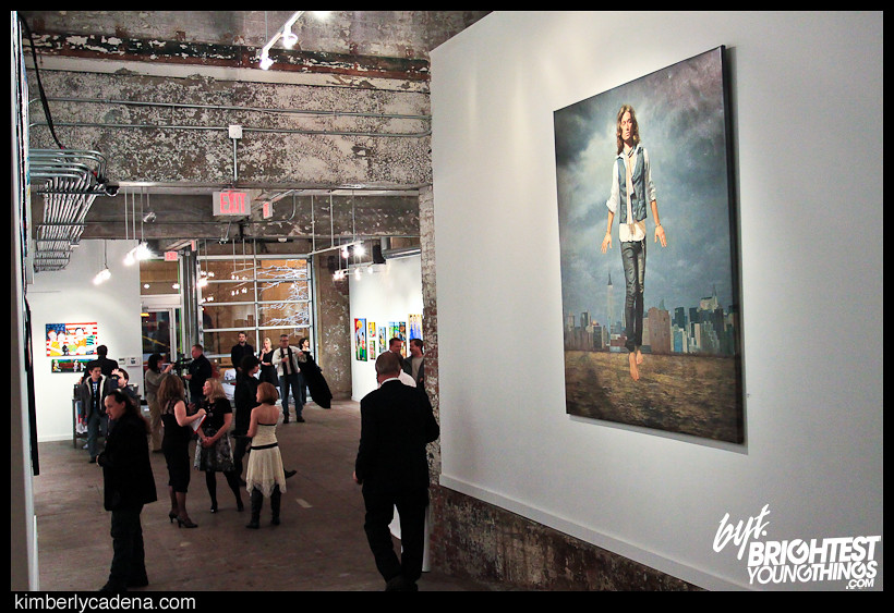 Guests in the gallery