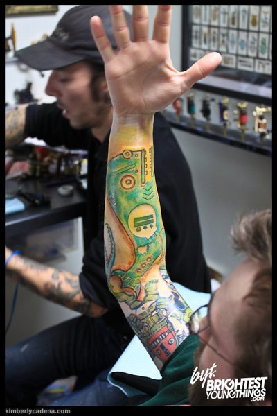 The tattoo sleeve
