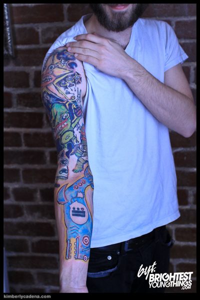 The tattoo sleeve