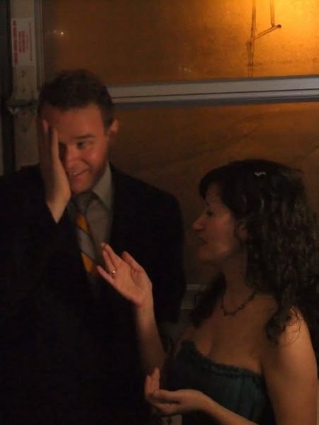 Dana Ellyn and Matt Sesow's wedding at Long View Gallery, 2010: Dana and Matt