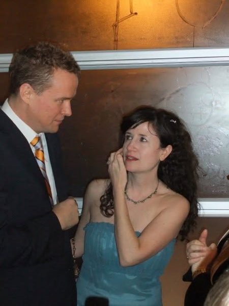 Dana Ellyn and Matt Sesow's wedding at Long View Gallery, 2010: Dana and Matt