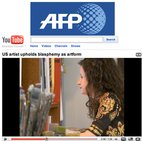 Agence France-Presse video interview with Dana Ellyn