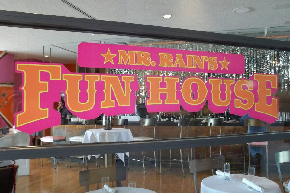 Dana Ellyn's paintings at Mr. Rain's Fun House, American Visionary Art Museum, Baltimore, 2012