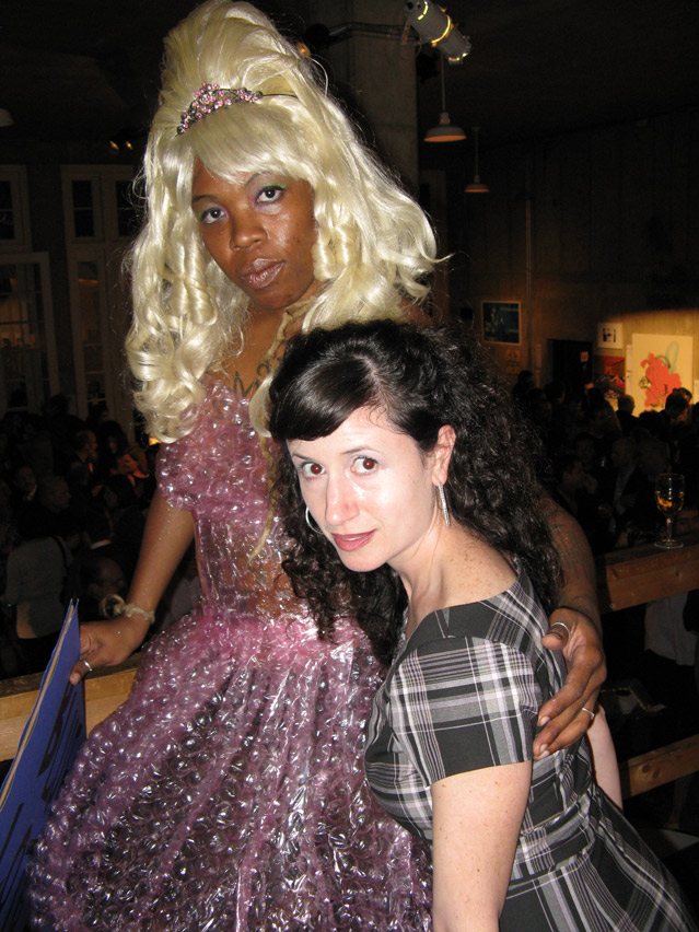 At the party, 5th annual Transformer auction, Halcyon House, 2008