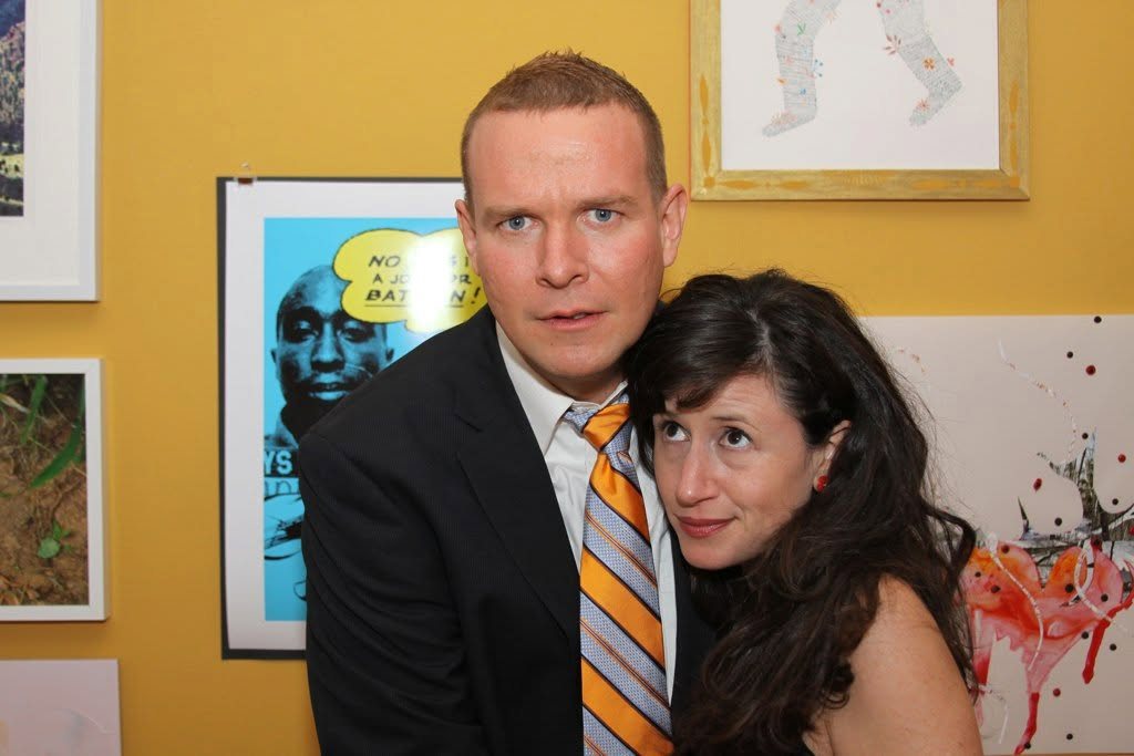 At the party, 7th annual Transformer auction, Mexican Cultural Institute, 2010