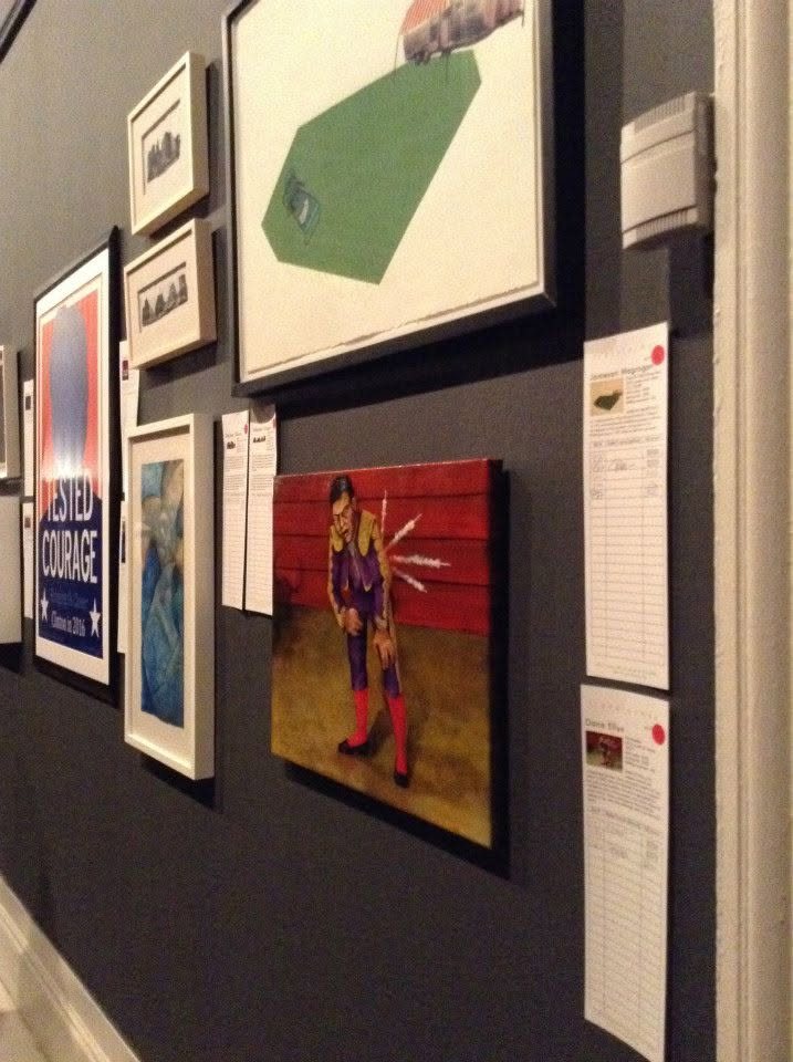 The Matador on the wall, 10th annual Transformer auction, Corcoran Gallery of Art, 2013