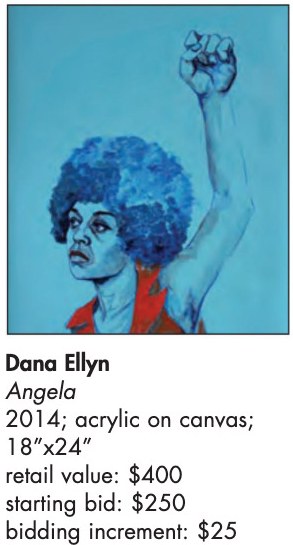 Dana Ellyn's entry for Angela in the 2014 Transformer auction catalog