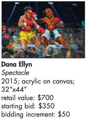 Dana Ellyn's entry for Spectacle in the 2015 Transformer auction catalog