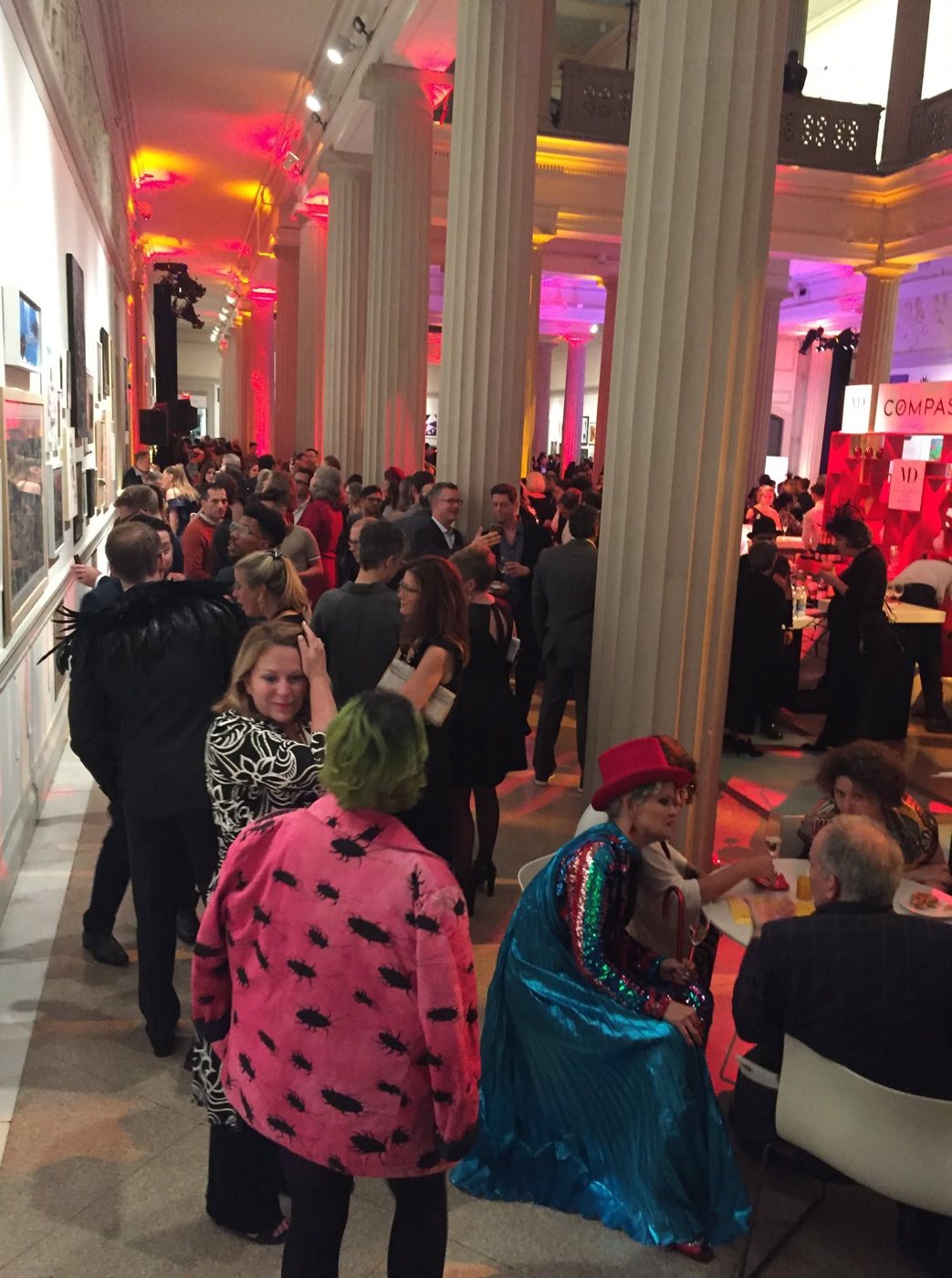 The crowd, 16th annual Transformer auction, The Corcoran, 2019